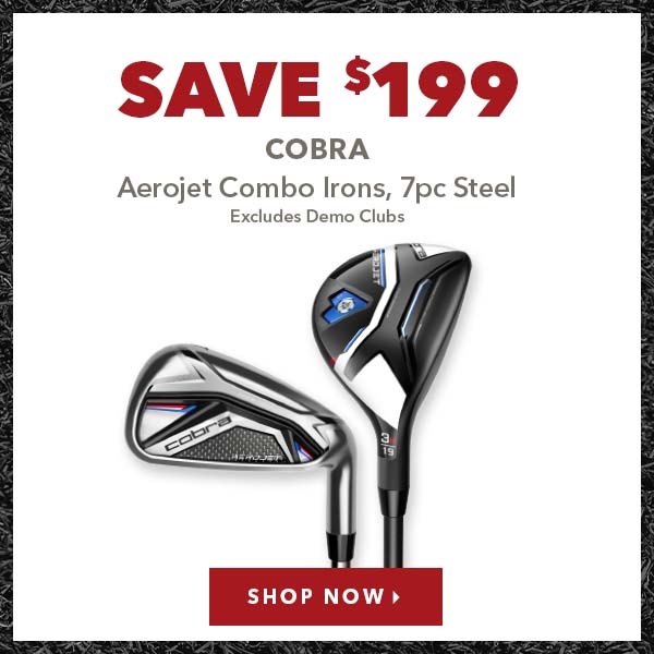 Cobra Aerojet Irons - Only $749.98 