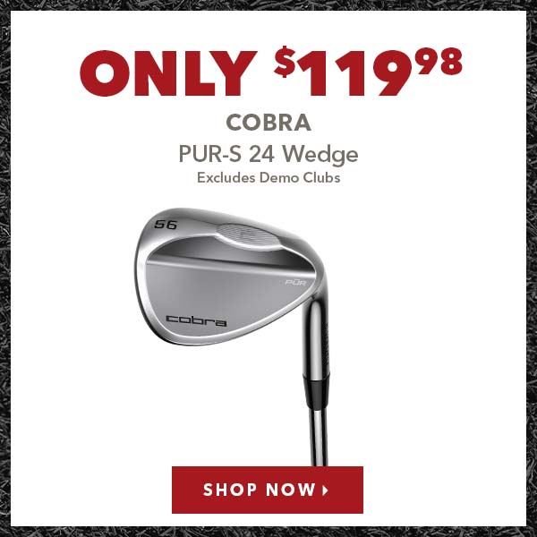 Cobra PUR-S 24 Wedge - Only $119.98 