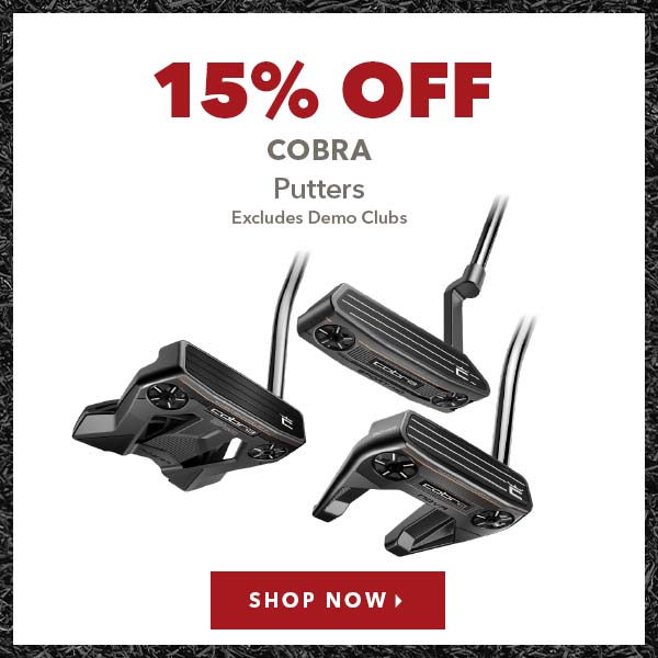 Cobra Putters - 15% Off
